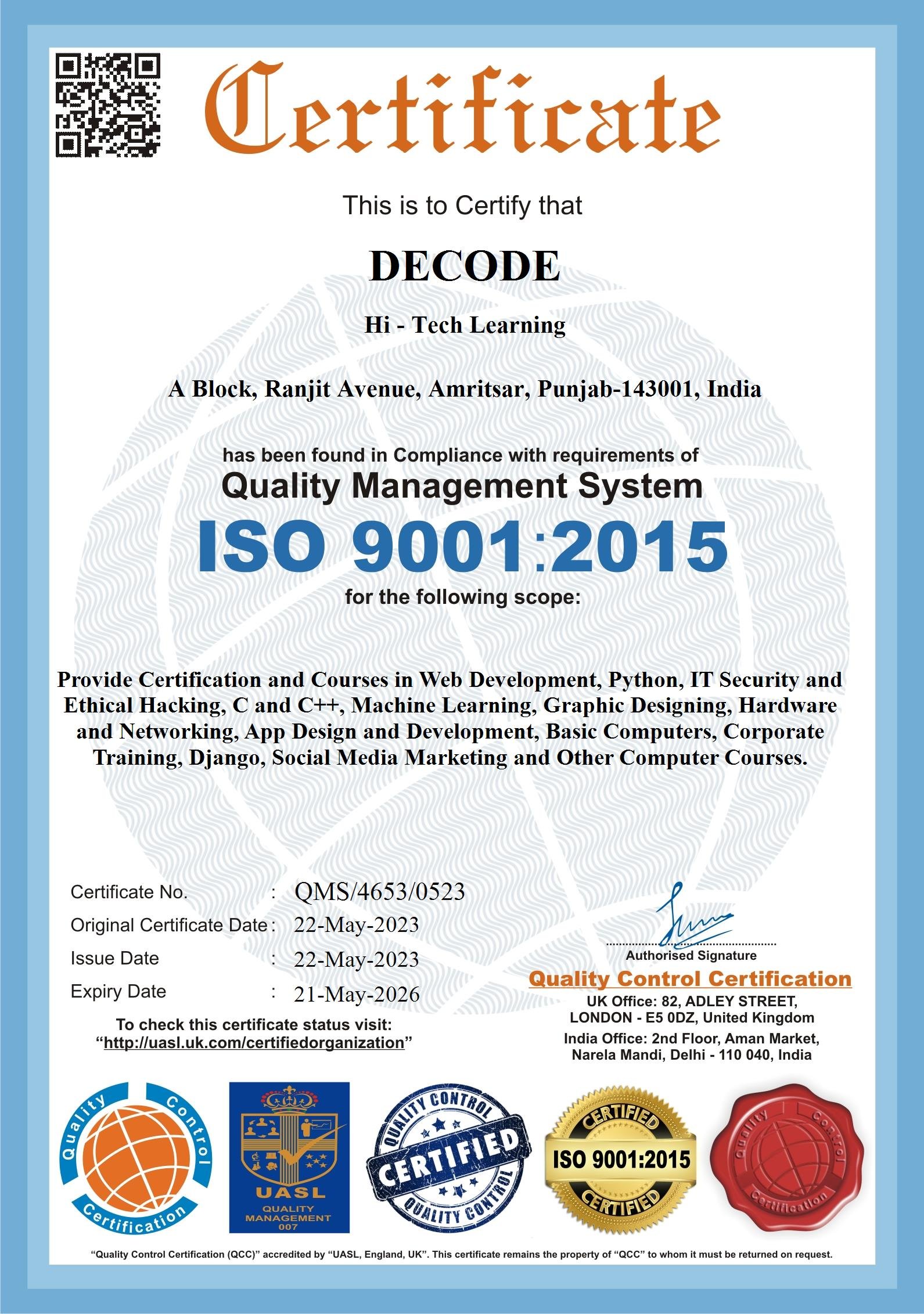Decode ISO